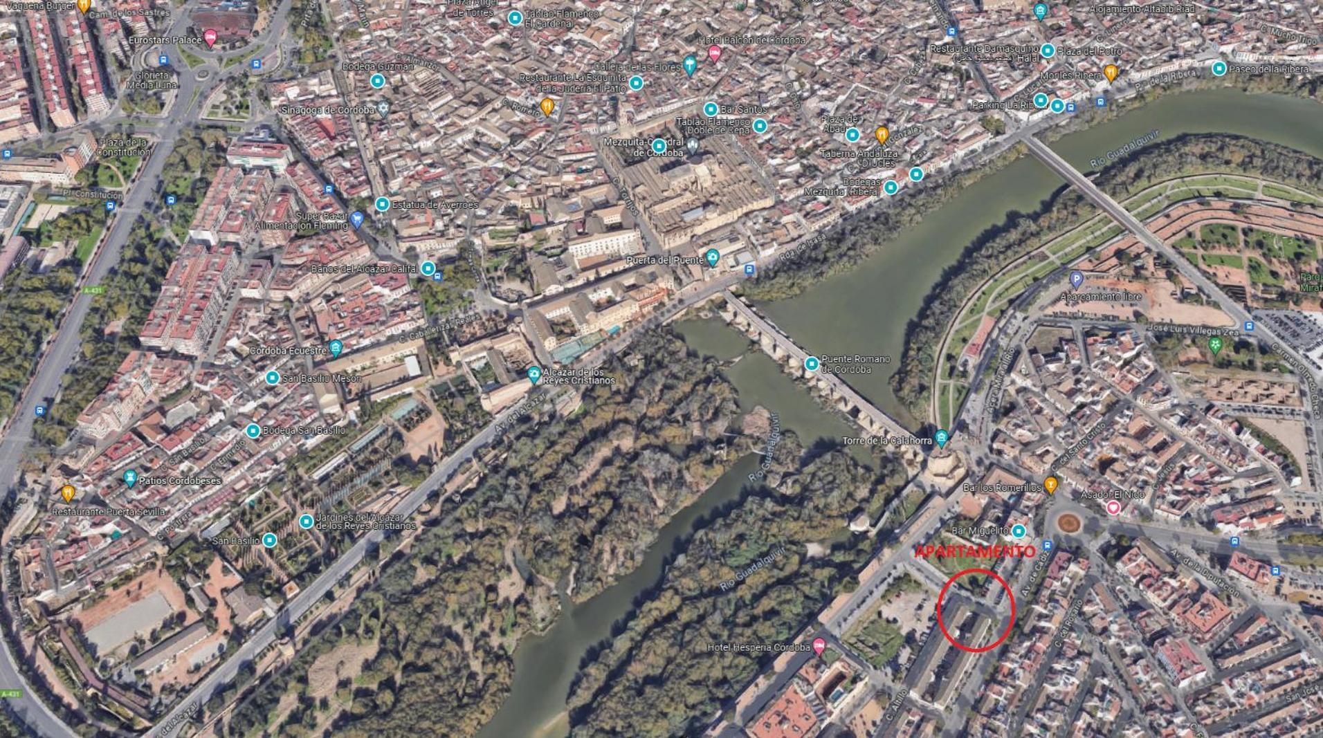 קורדובה Apartamento Polvora, Junto Al Puente Romano מראה חיצוני תמונה